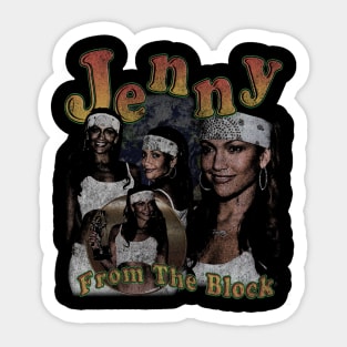 Jenny From The Block Sticker